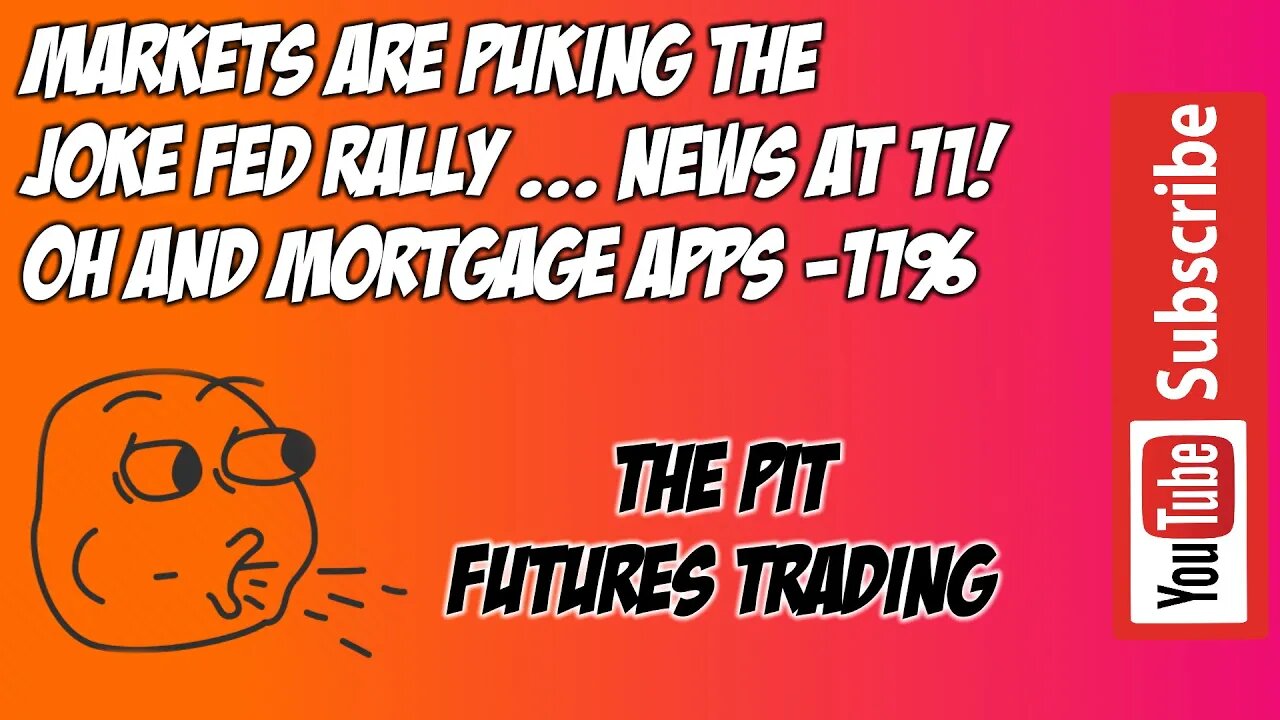 Live Trading - The Pit Futures RTH Live Stream