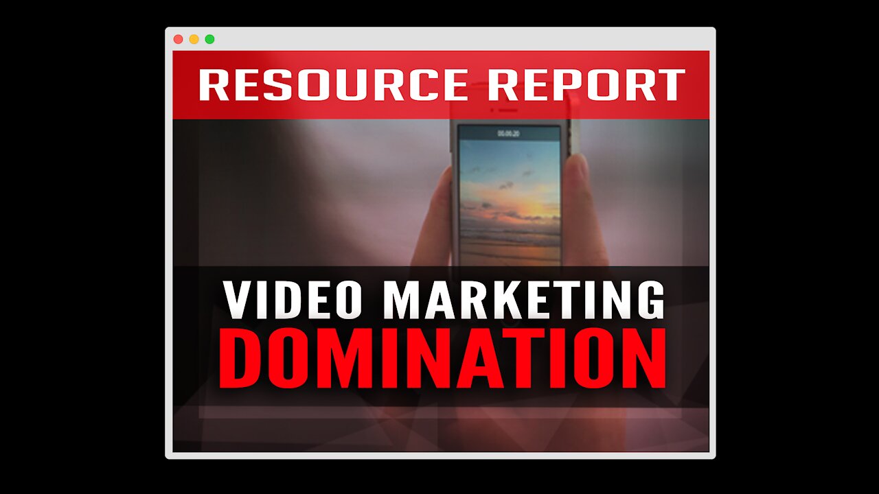 Video Marketing Domination |Mb Affiliate Marketing