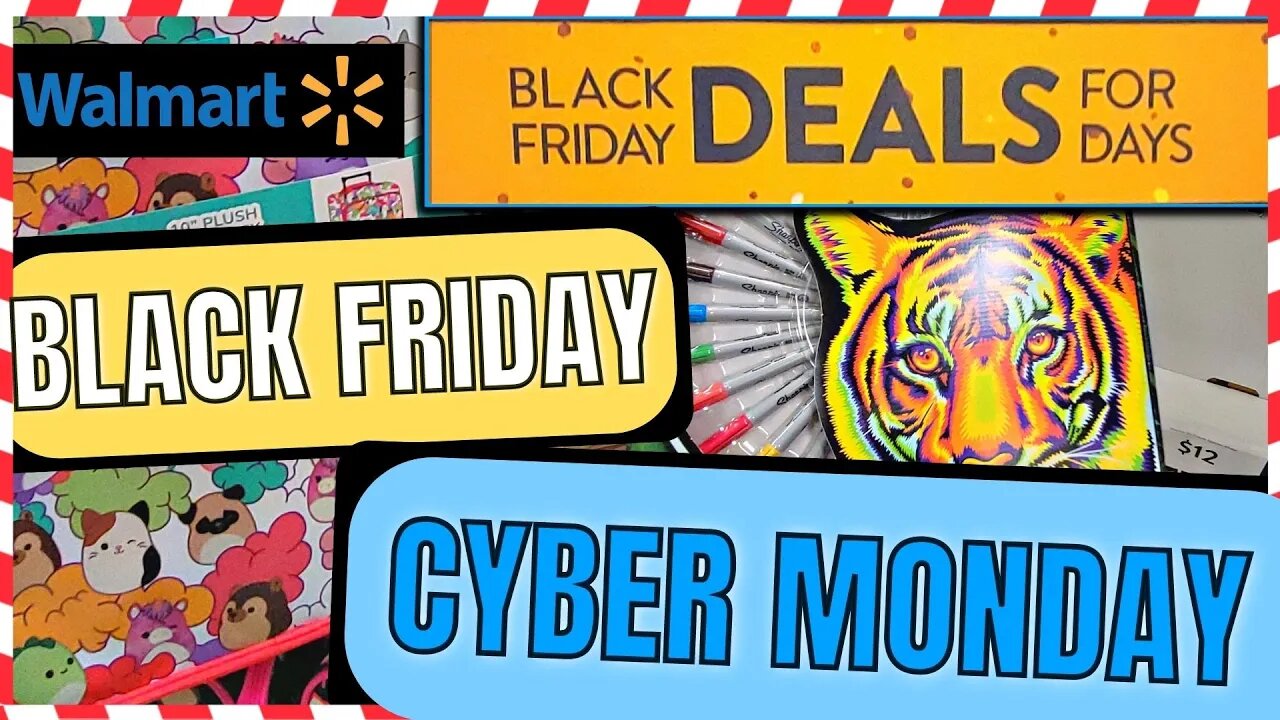 WALMART | BLACK FRIDAY PLUS CYBER MONDAY DEALS | STORE WALK THRU | #walmart #walmarthaul