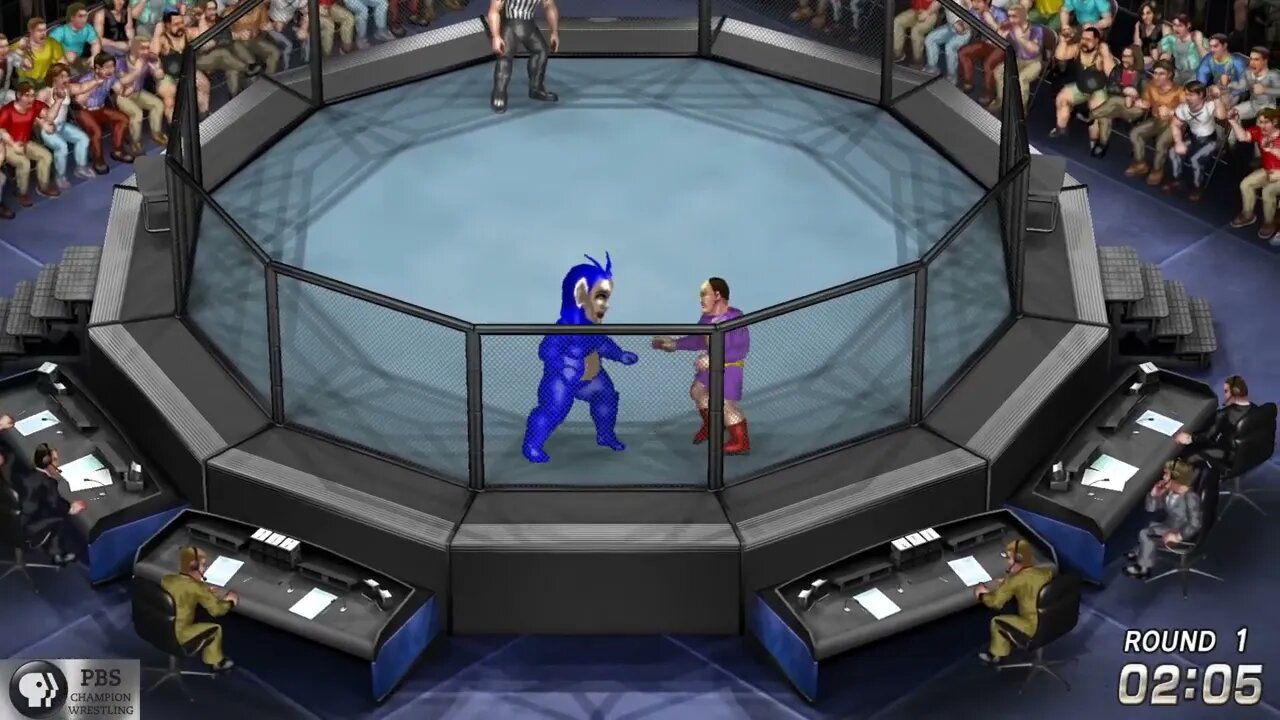 PBS Champion Wrestling 2022 - George Costanza Vs. Tinky Winky (MMA)