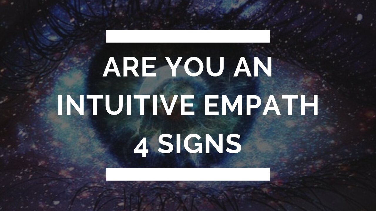 Are you an INTUITIVE EMPATH ?!?