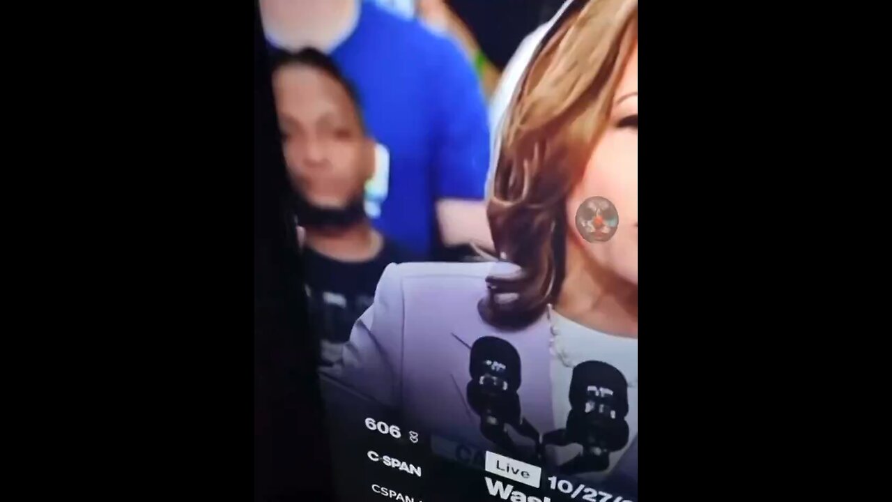 Kamala Has A Demon Attending Her Rally