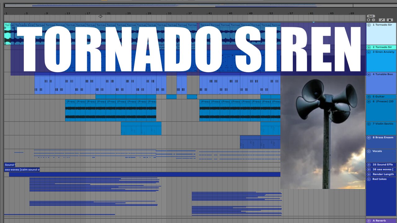 i sampled a tornado siren