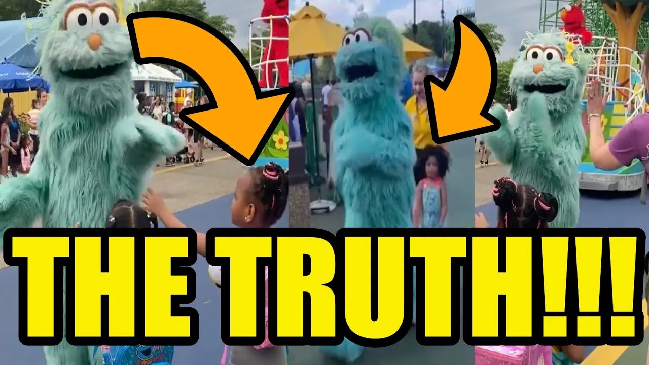 Sesame Place Racism 😱 The Truth Exposed!!! Full Story Breakdown After Black Children Rosita Snub Hug