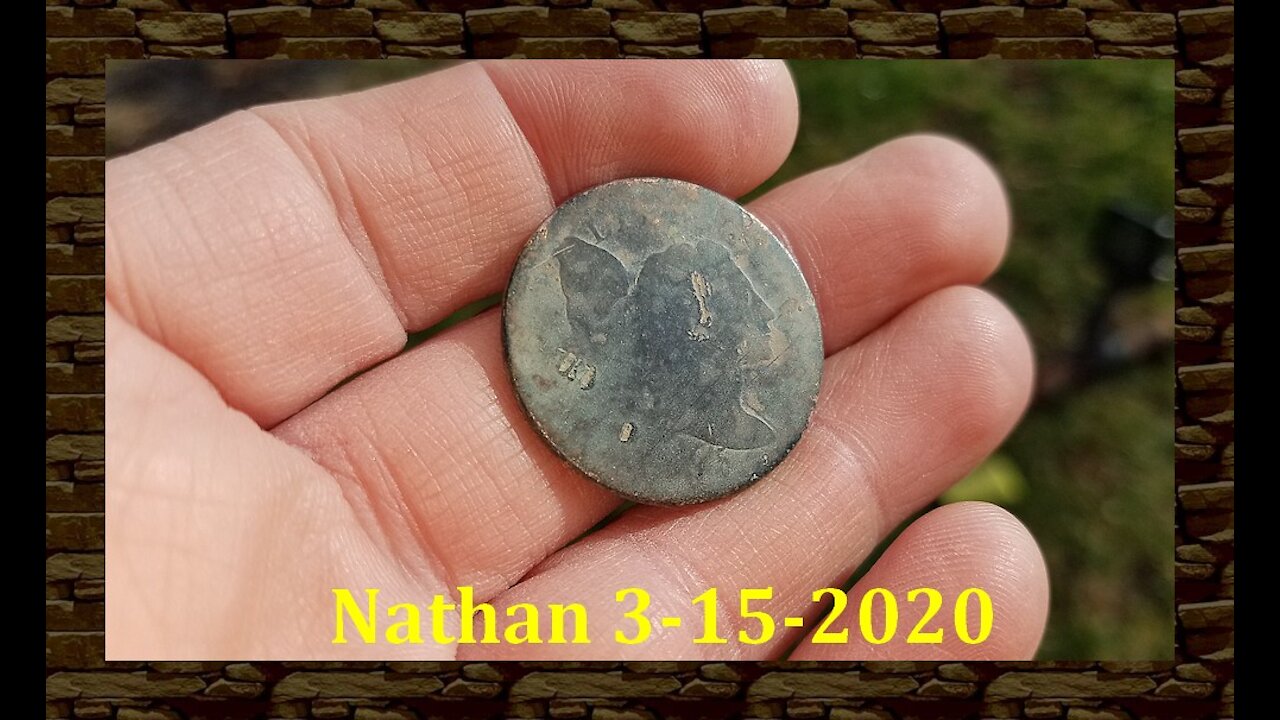 Metal Detecting - Nathan digs his 1st Liberty Cap