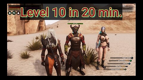 Conan Exiles beginners guide Level 10 in 20 min big Busty Boobs #Boosteroid #conanexiles