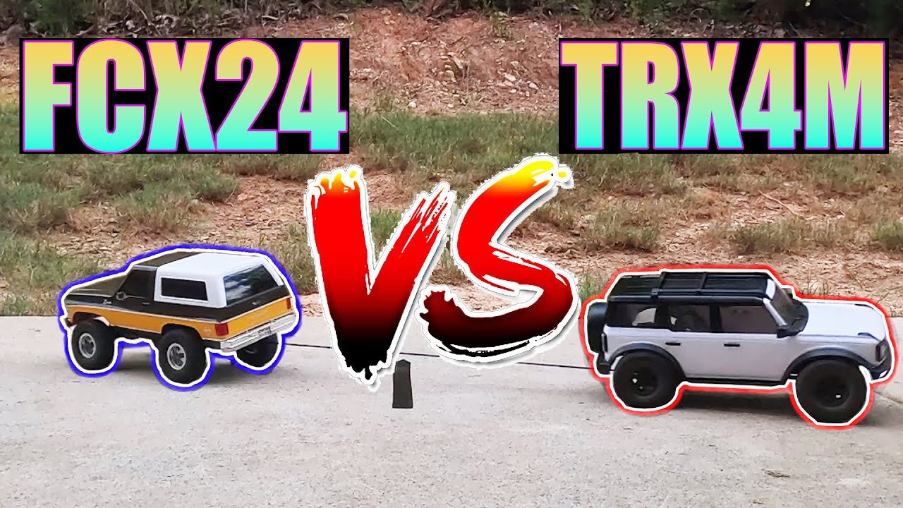 Traxxas TRX4M VS FMS FCX24