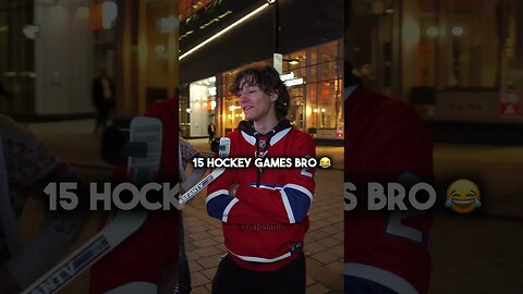 London bro: "I love the Habs" 🔥