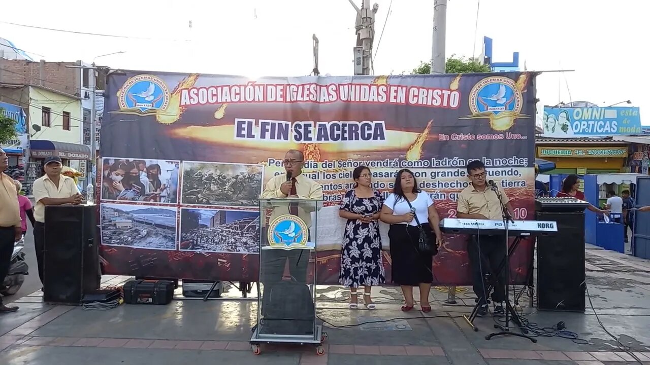 123° SERVICIO A DIOS EN EL MERCADO MODELO DE CHIMBOTE