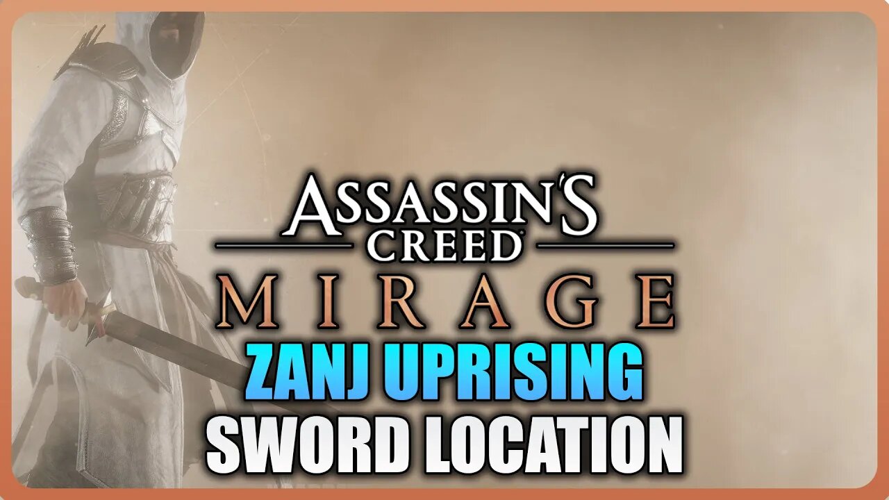 Assassins Creed Mirage - How to get Zanj Uprising Sword & All Upgrades Locations