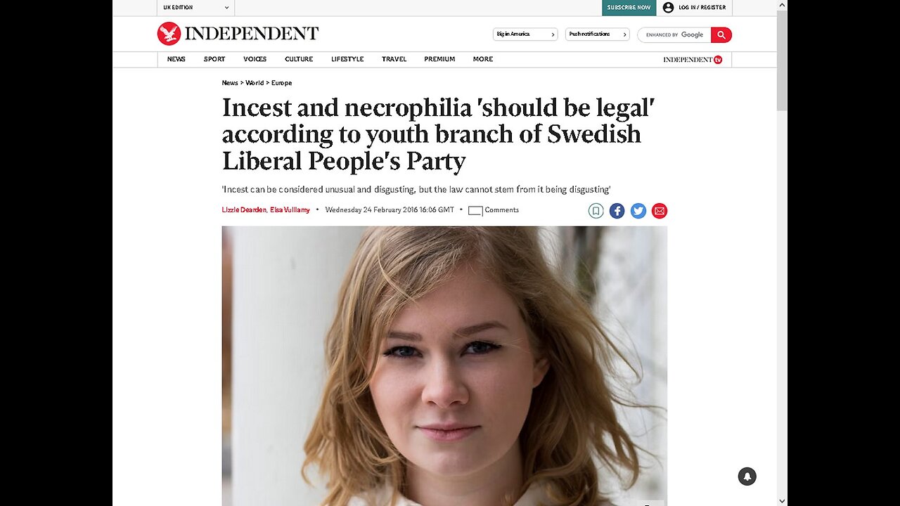 The Next Thing The Sick Perverse Psycopaths Want To Normalize! Incest and Necrophilia {Repost}