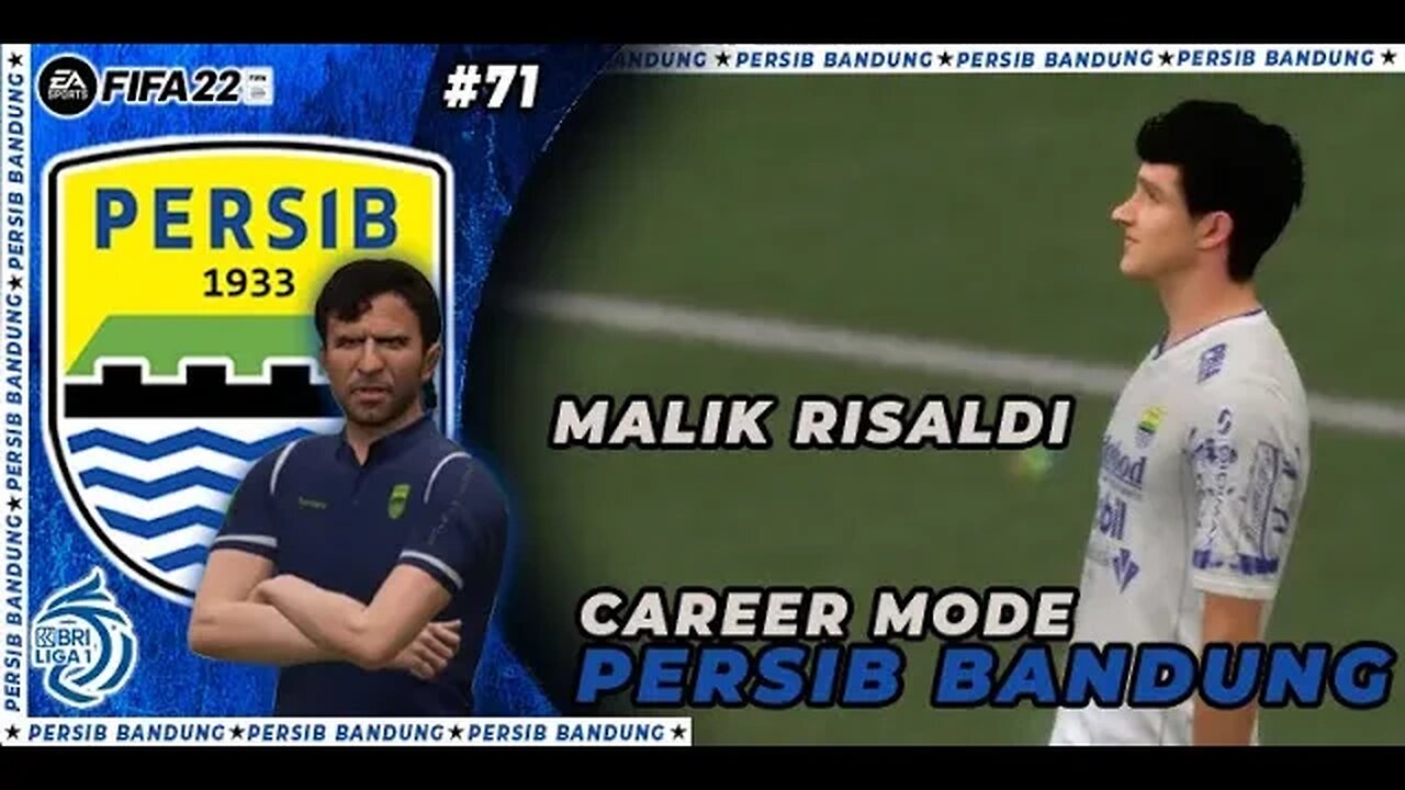 FIFA 22 CAREER MODE PERSIB | PSIS SEMARANG TAK KUASA MENAHAN GEMPURAN PERSIB BANDUNG #71