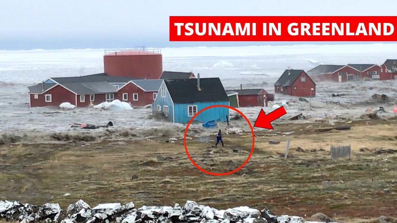 GREENLAND TSUNAMI_ Fishermen Run For Their Lives cam 3