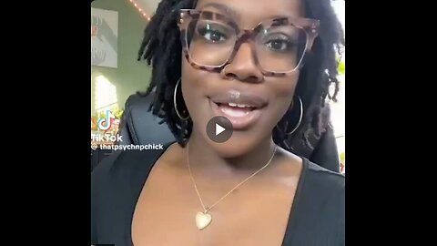 Woman claims that she's afraid to call the police because she's a "melanated" person...