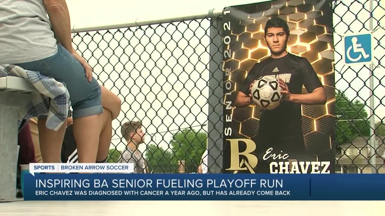 Inspiring BA senior beats cancer in time for playoff run