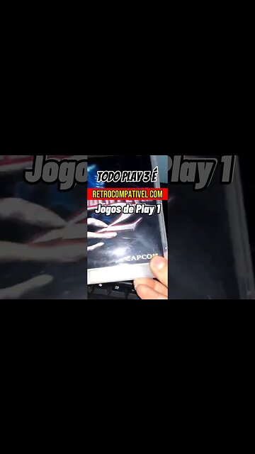 Qualquer PlayStation 3 consegue rodar jogos de PlayStation 1 sem desbloqueio!!! #shorts