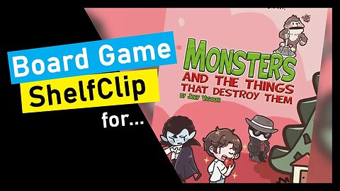 🌱ShelfClips: Monsters... and the Things That Destroy Them (Short Preview)