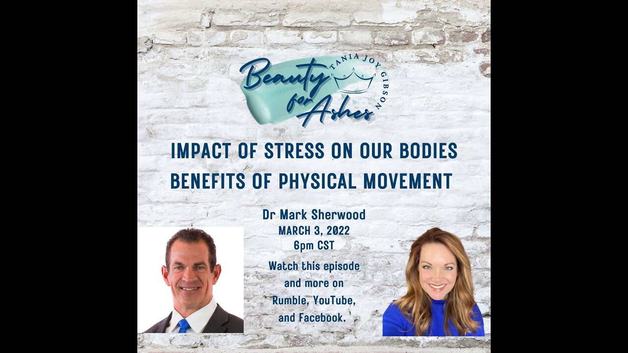 DR MARK SHERWOOD: HOW STRESS IMPACTS OUR HEALTH & HOW TO BE FREE FROM IT