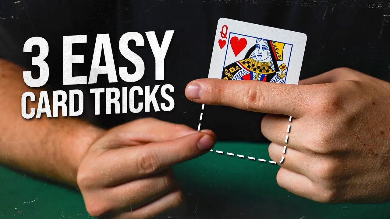 3 EASY Card Tricks YOU Can LEARN In 5 MINUTES