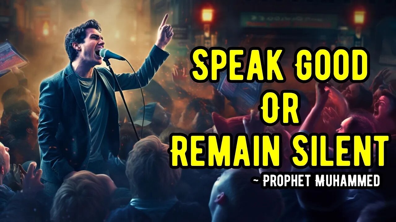 Prophet Muhammad's Lessons: Control Your Tongue | Islamic Lecture