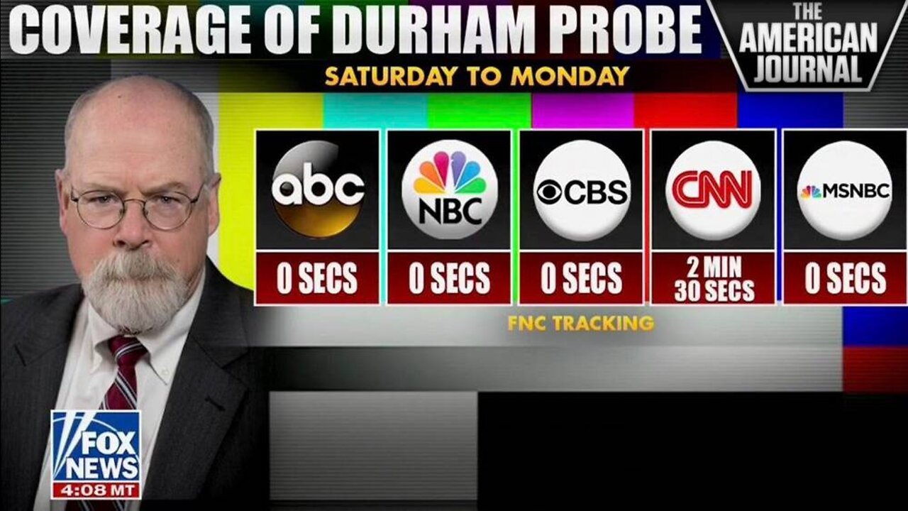 Here’s Why Not One MSM Outlet Has Covered Durham Indictment