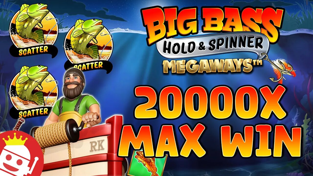 🔥 BIG BASS HOLD & SPINNER MEGAWAYS 🐟 FIRST EVER 20,000X MAX WIN!