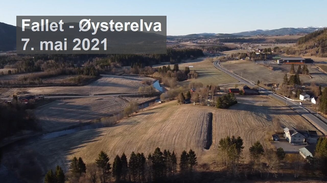 Øysterelva - Fallet, 7. mai 2021