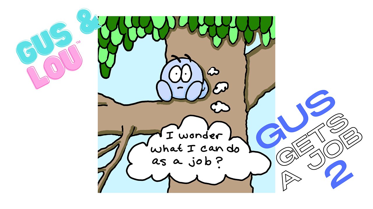 Funny Comics: Gus & Lou: Gus Gets A Job, Part Two