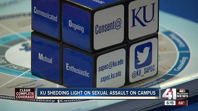 KU shedding light on sexual assault on campus