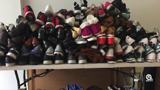 Boca Raton mom collects footwear for people in detox and rehab centers in honor of her son