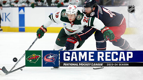 Recap: MIN @ CBJ 1.6.24