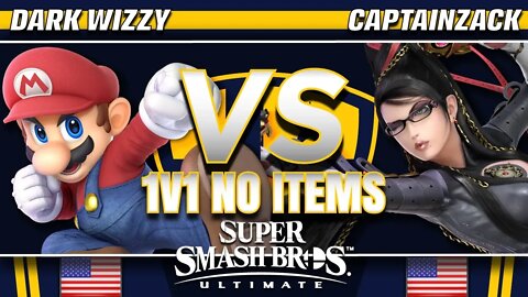 Dark Wizzy (Mario) vs CaptainZack (Bayonetta) - SSBU Demo - TBH8