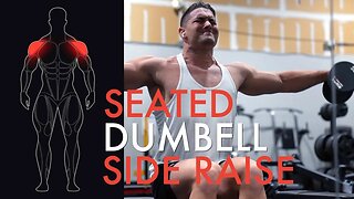 Seated Dumbbell Side Raises