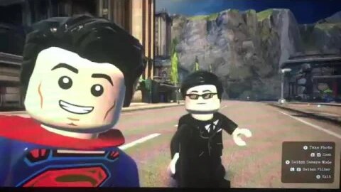 Lego DC Super Villains - Superman (Movie) Free Roam and Commentary