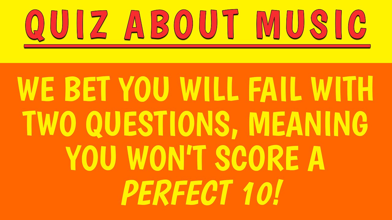 Quiz About Music