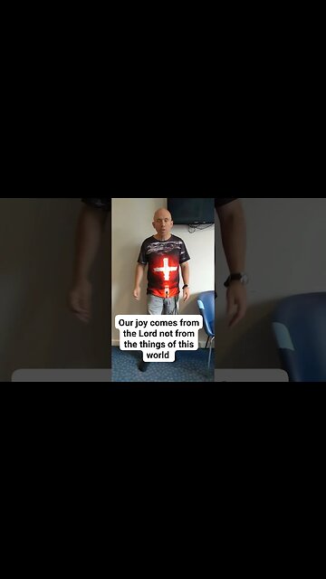 Our joy is not taken from this world, but from Jesus HIMSELF