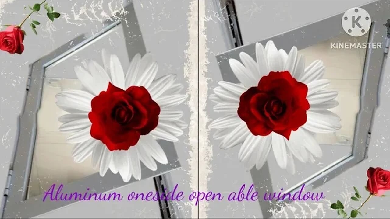 Aluminium one size open able window