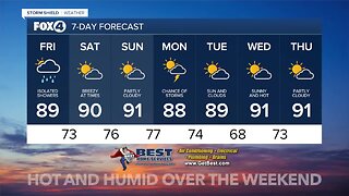 Hot and Humid this weekend in SWFL