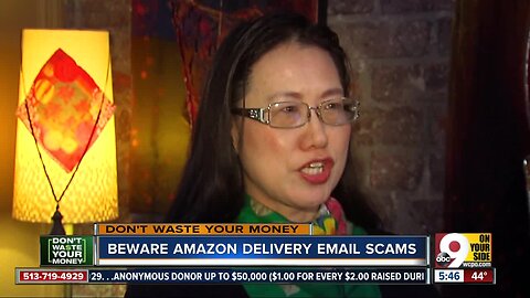 Beware fake Amazon delivery emails