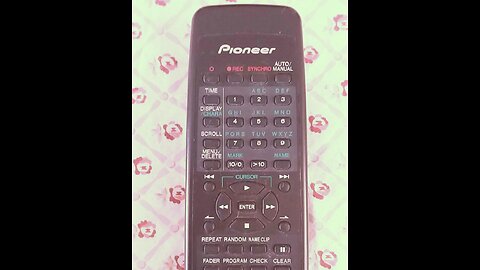 PIONEER PDR-609 machine controller