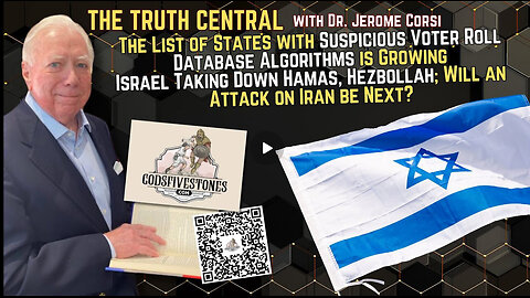 List of States with Suspicious Voter Roll Database Algorithms Growing; Will Israel Attack Iran?