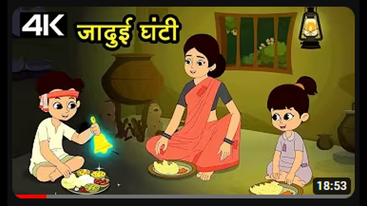 Magic Bell - जादुई घंटी – Animation Moral Stories For Kids In Hindi