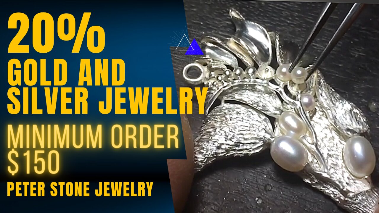 20% GOLD AND SILVER JEWELRY MINIMUM ORDER $150 PETER STONE JEWELRY