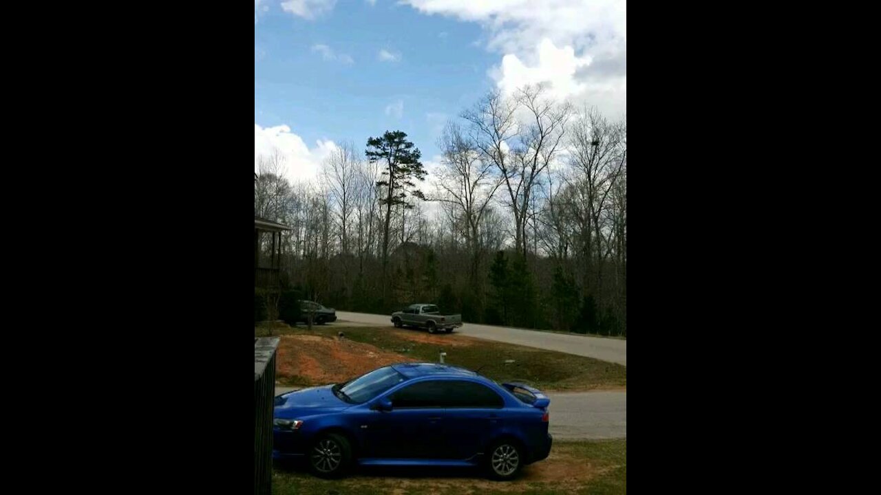 Clouds in time lapse