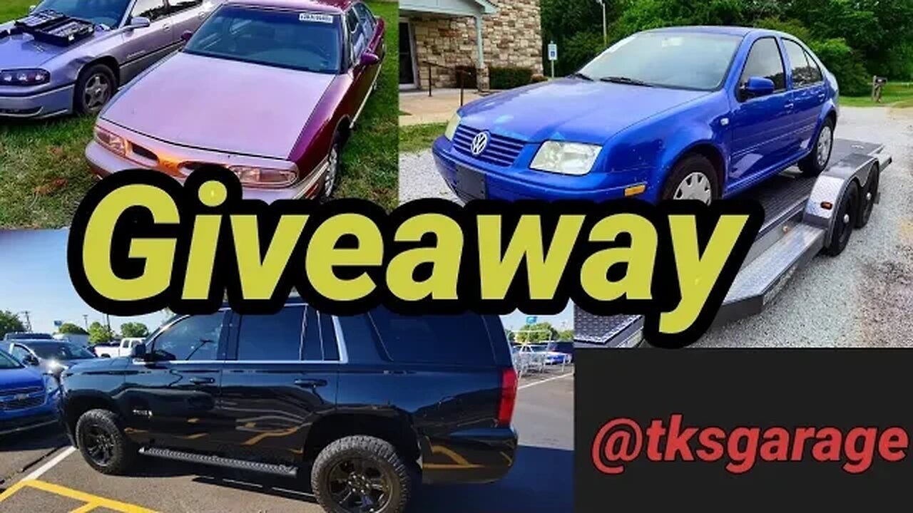 Multiple Car Giveaway TKs Garage
