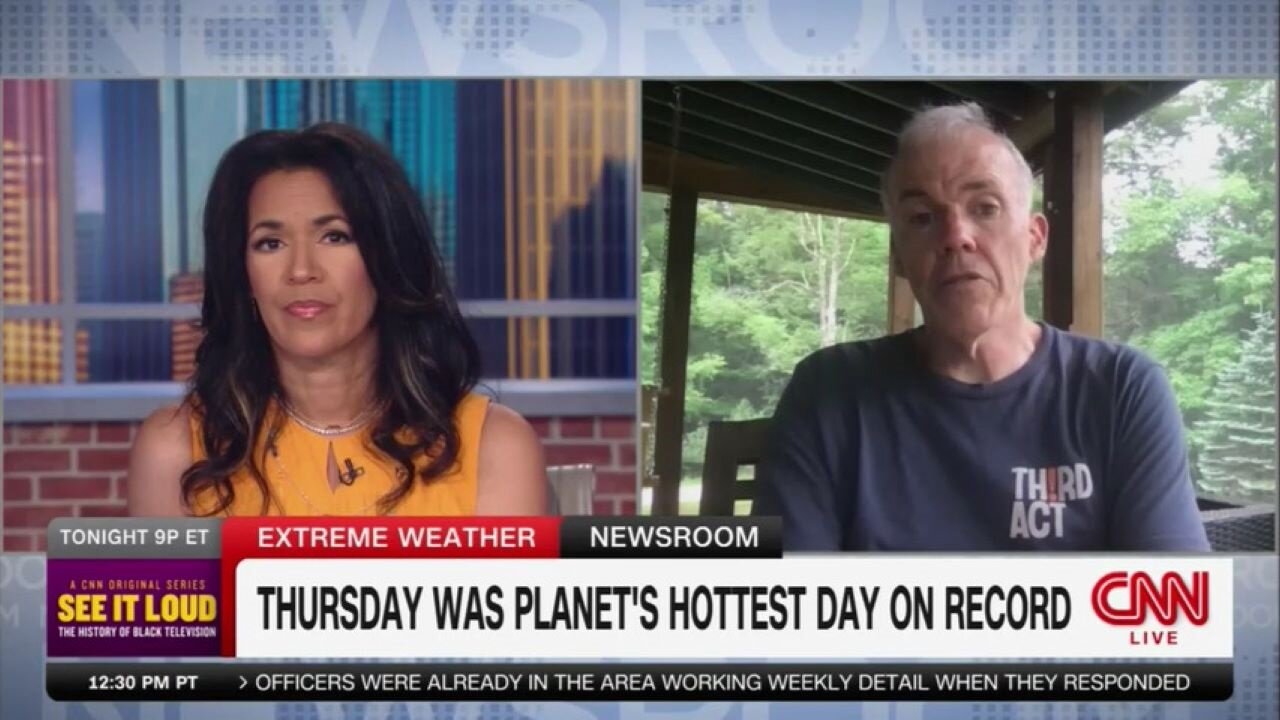 CNN's Fredricka Whitfield Speaks To Climate Cultist 'Degrowth' Proponent