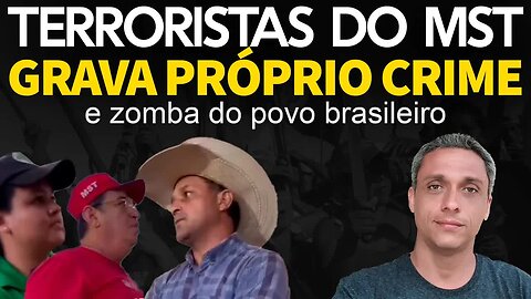 GUSTAVO GAYER - Revoltante! MST filma invasão e divulga na internet para zombar do povo brasileiro