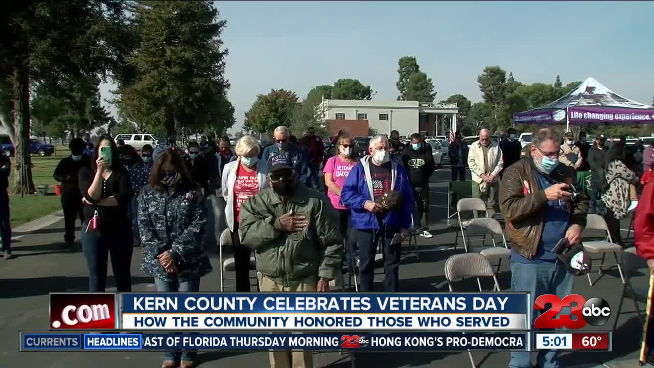 Kern County celebrates Veterans Day