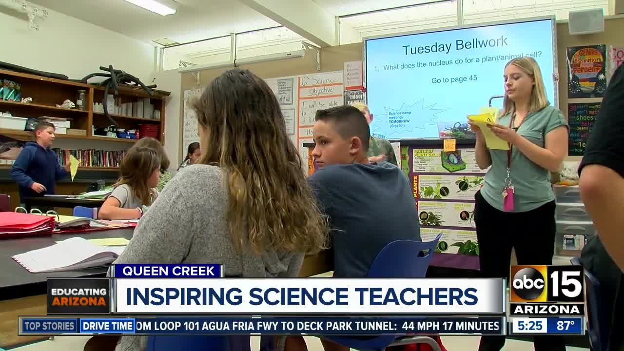 Inspiring science teachers in Queen Creek