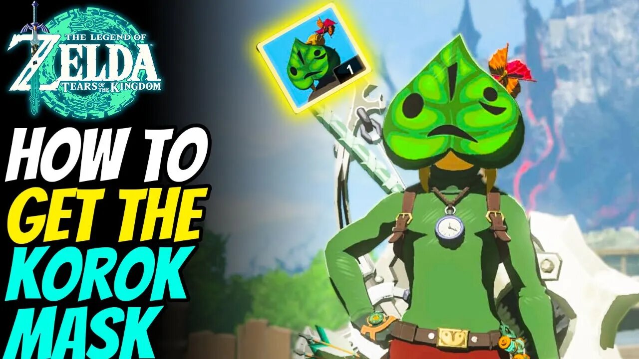 How to Get The Korok Mask | The Legend of Zelda: Tears of the Kingdom